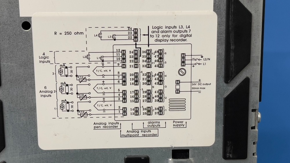Honeywell DPR100 Chart Recorder