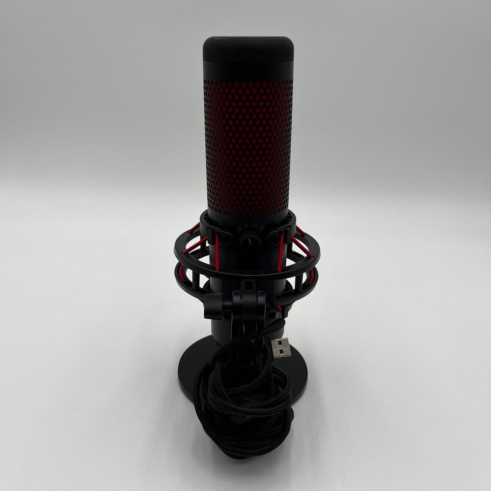 HyperX QuadCast S USB Microphone Black Used