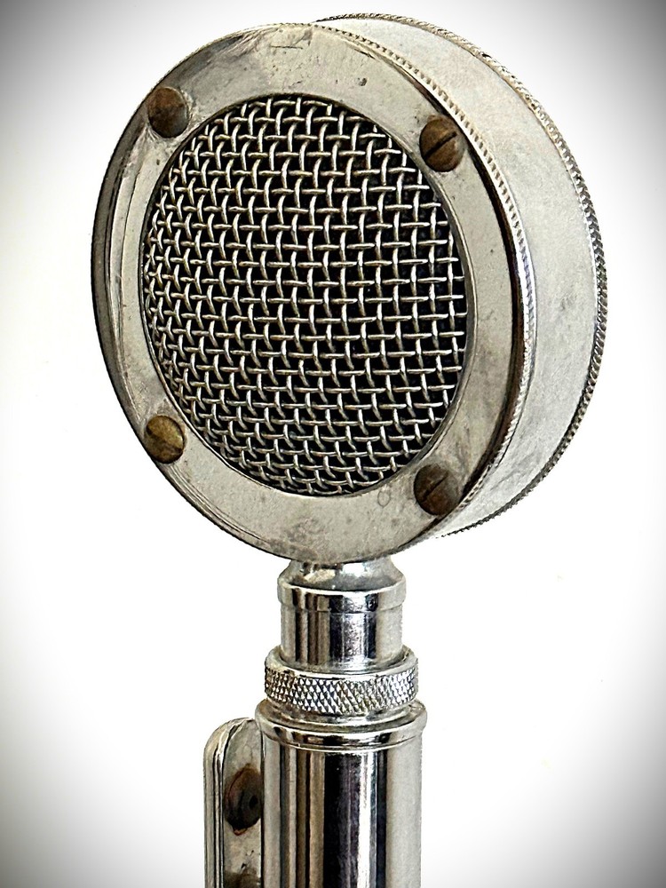 Vintage 1950's Astatic D-104 Dynamic Microphone-modified, working great (d4)
