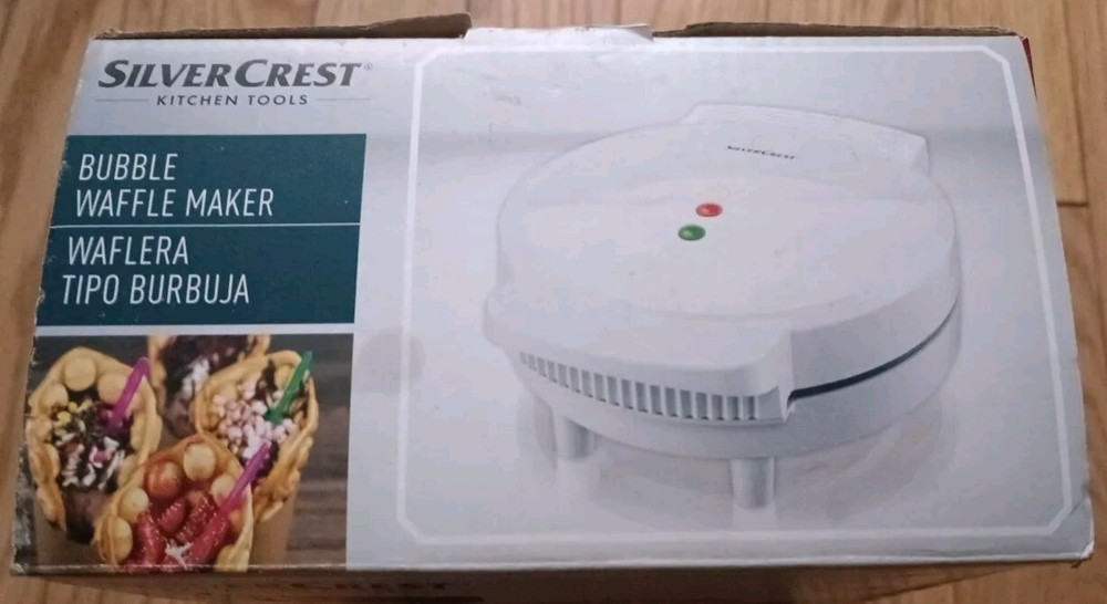 Silvercrest Bubble Waffle Maker HG06272A-US Read