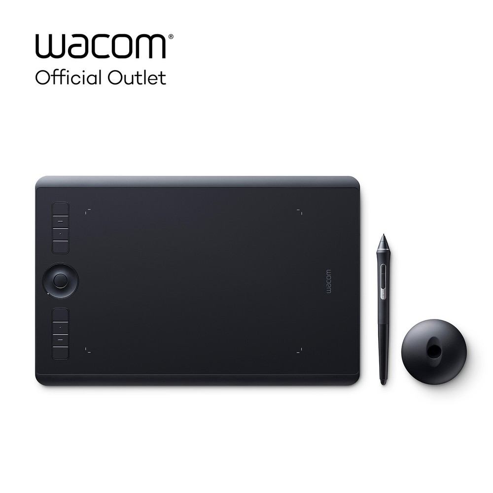 Wacom Intuos Pro Medium Digital Graphic Drawing Tablet, Certified Refurbished