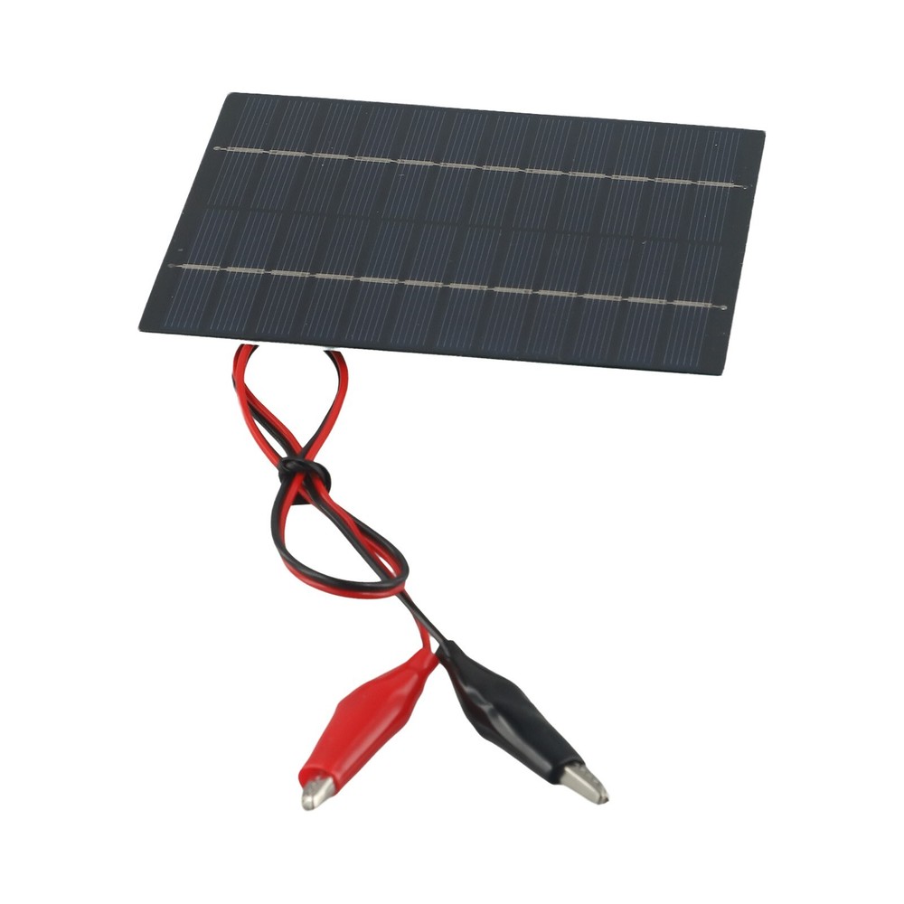Sustainable Power Solution Portable 10W Solar Panel with Clips for Use