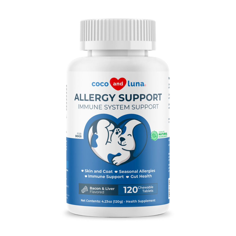 Allergy Support for Dogs - Skin Soother, Immune Support