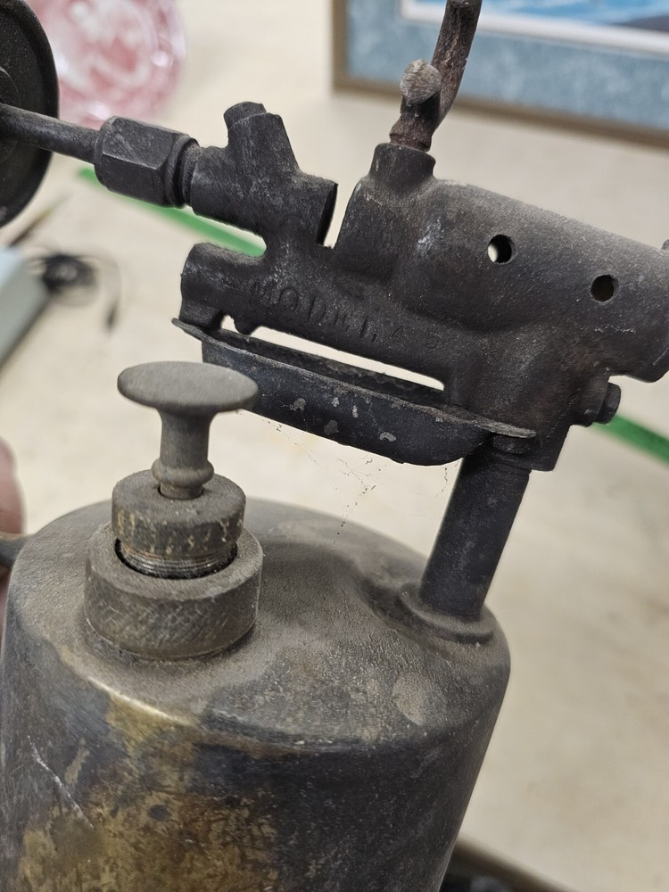 Vintage Dunlap Brass Blow Torch Model