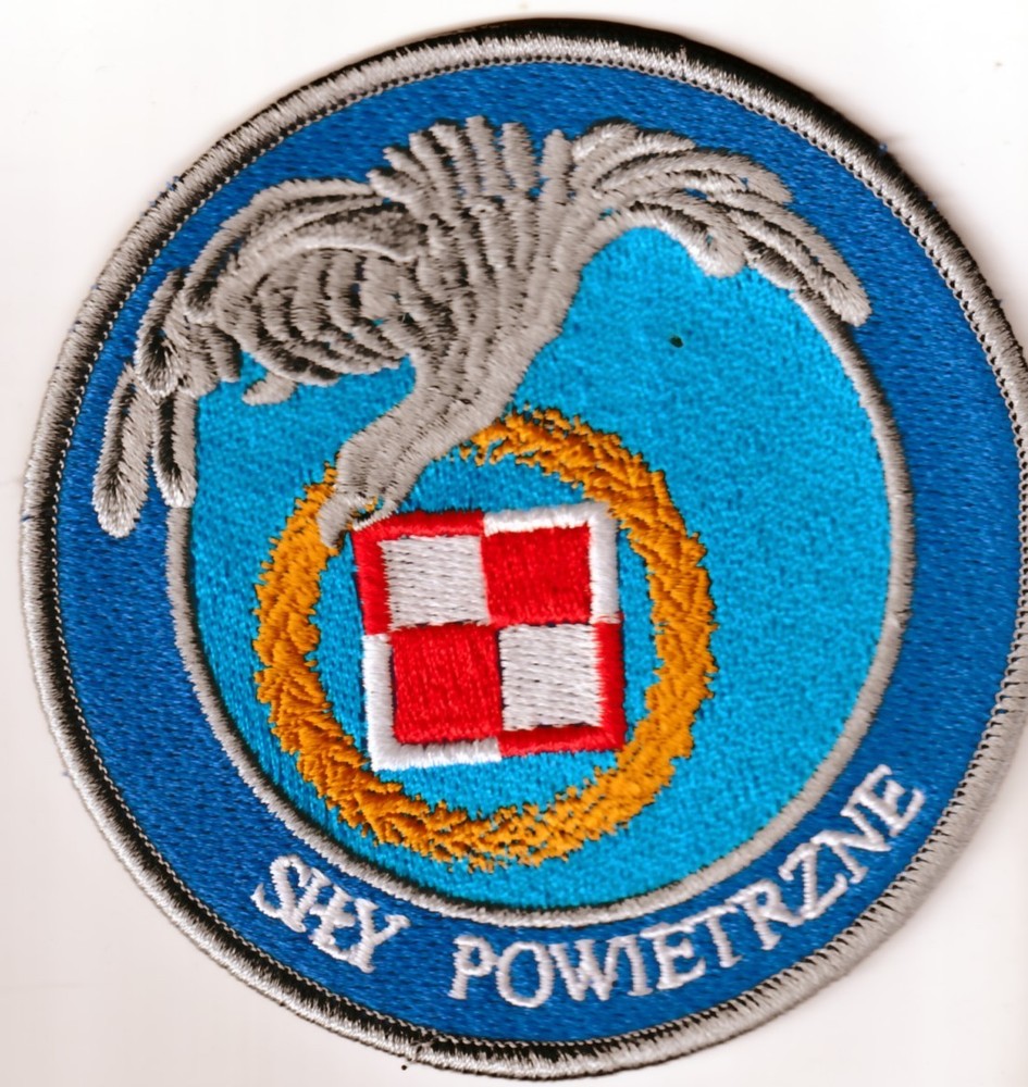 Poland Polish Air Force Siły Powietrzne roundel patch
