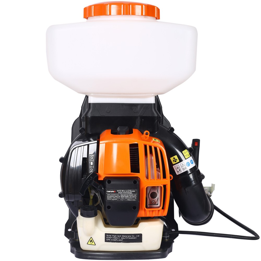 52cc 2 Cycle Multifunction Backpack Mister Duster Fogger Sprayer Leaf Blower