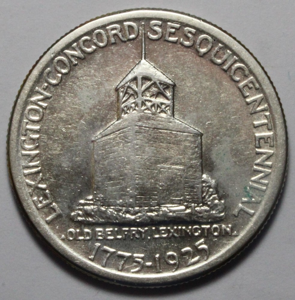 1925 Lexington Commemorative Half Dollar UM398