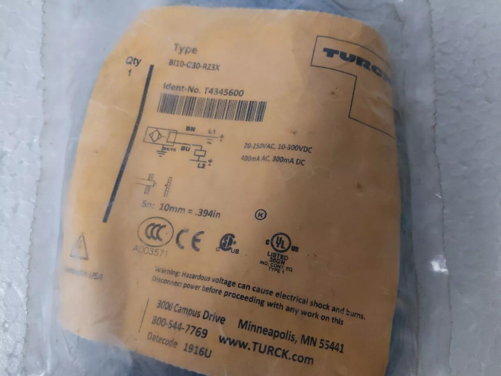 FOR BI10-G30-RZ3X TURCK Proximity Sensor