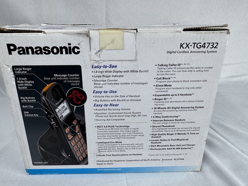 Panasonic KX-TG4732 6.0 Plus