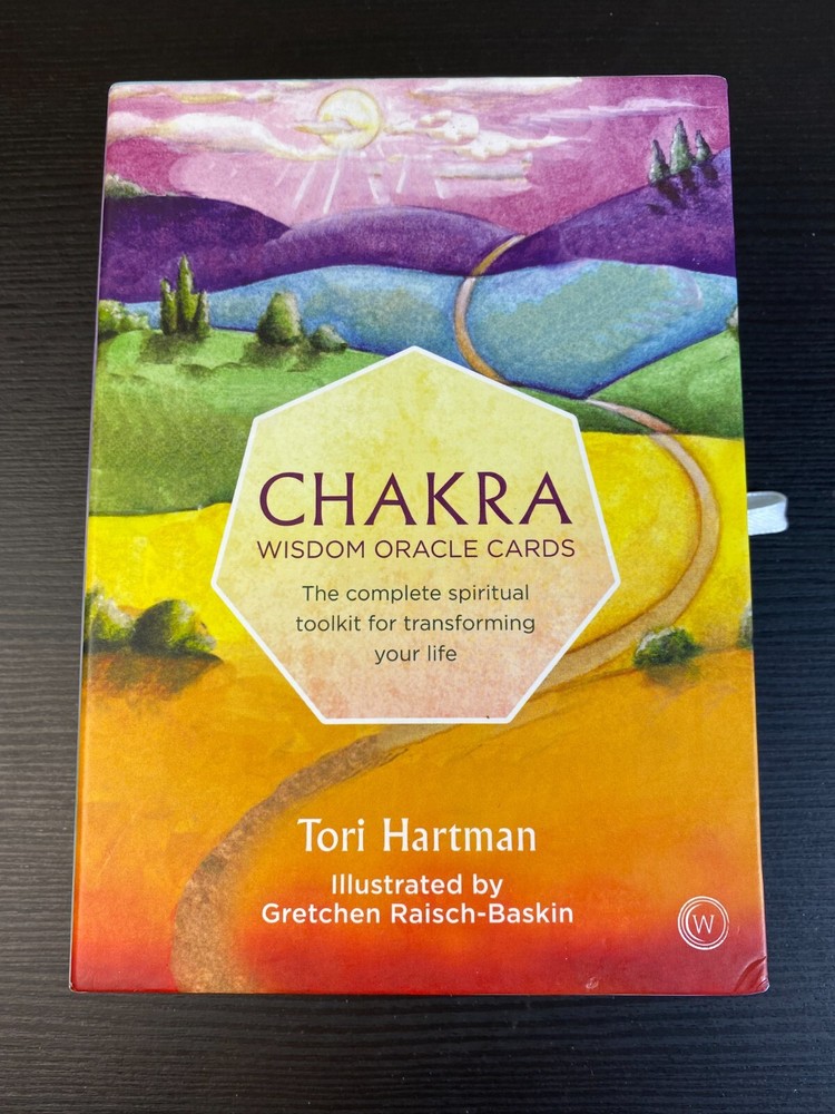 Chakra Wisdom Oracle Card set by Tori Hartman