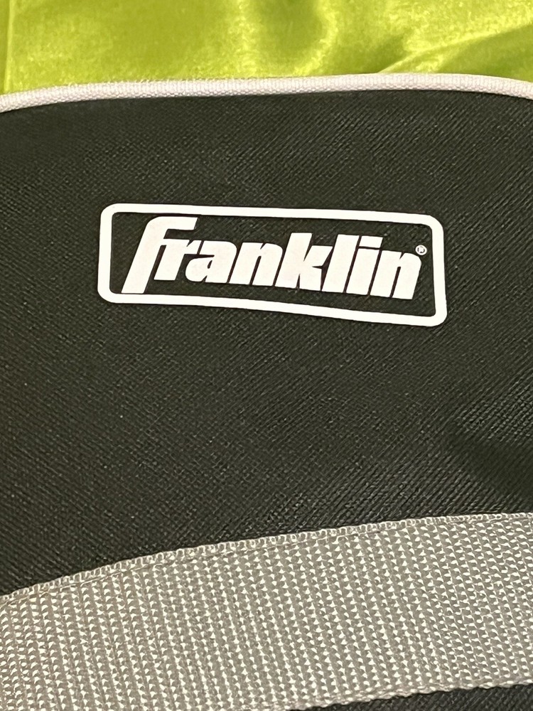Franklin Baseball Softball Bag Backpack 3 Pockets Two Bat Holders Black