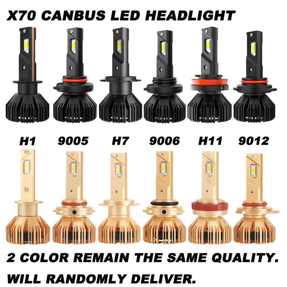 RIDROID LED Headlight Bulbs Conversion Kit 9005 H11 High Low Beam with canbus