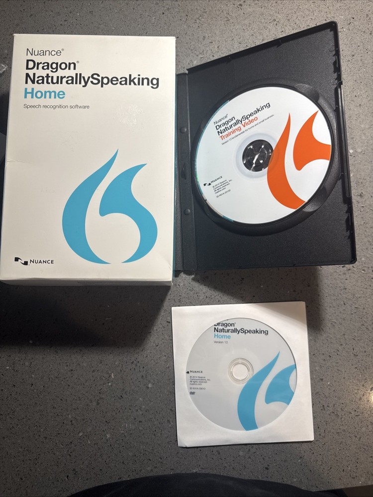 NUANCE Dragon NaturallySpeaking Premium Speech Recognition Software Version 13