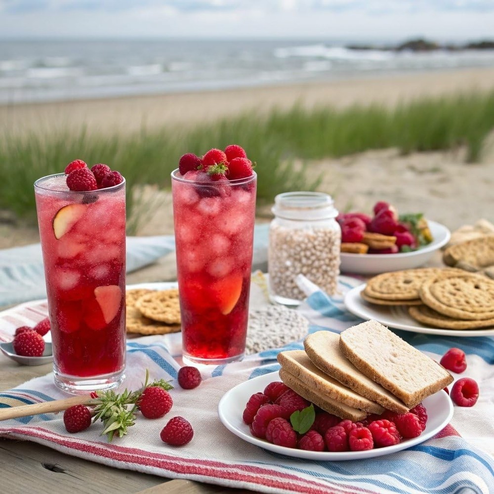 64 Fl Oz Cran-Raspberry Juice Drink - Refreshing, Nutritious, and Versatile