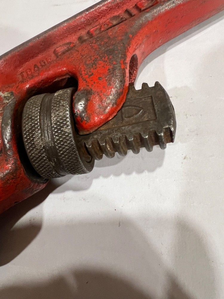 Ridgid 12" Offset Pipe Wrench E12 USA