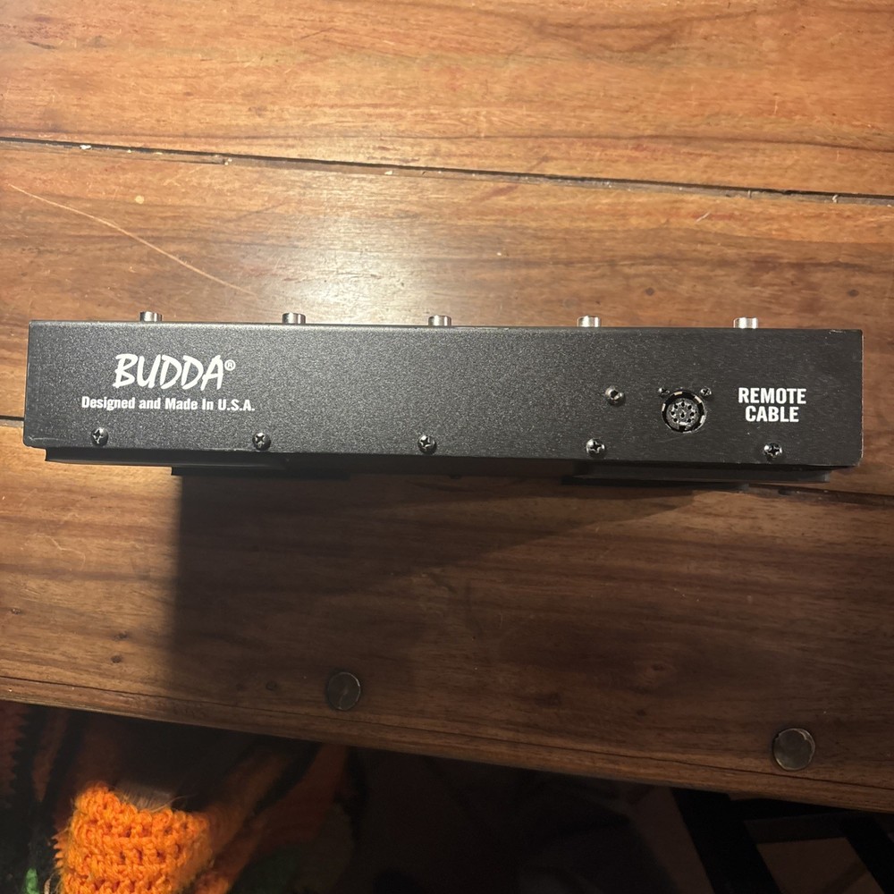 Budda Footswitch – Effects Loop / Channel Select / Reverb / Master Boost – CLEAN