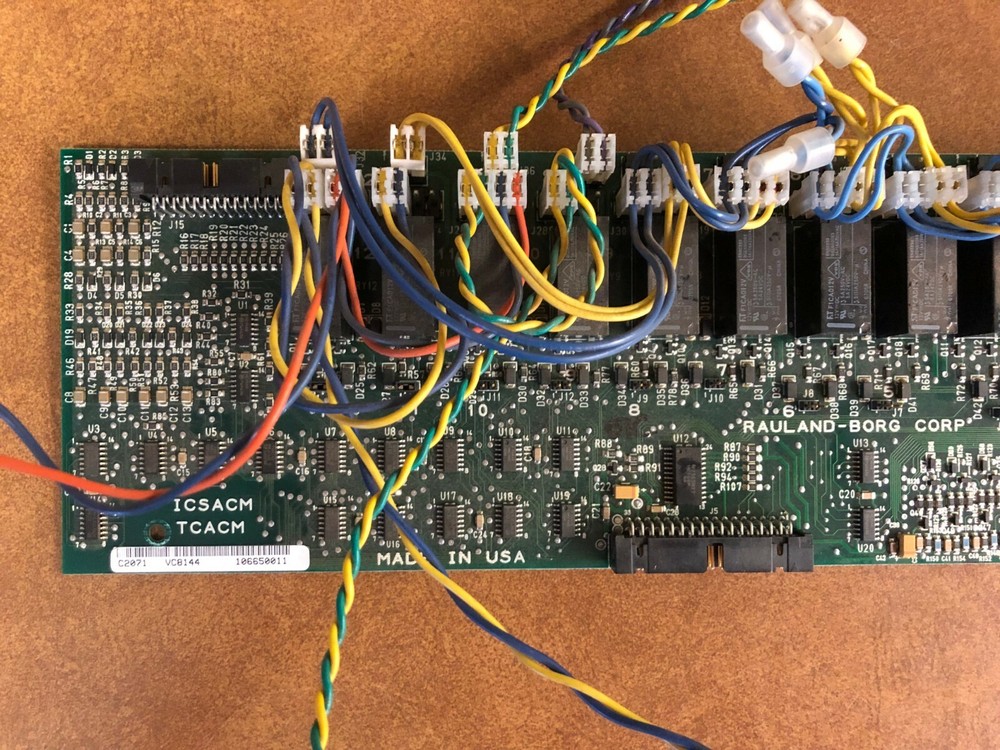 Rauland Borg ICSACM TCACM Board