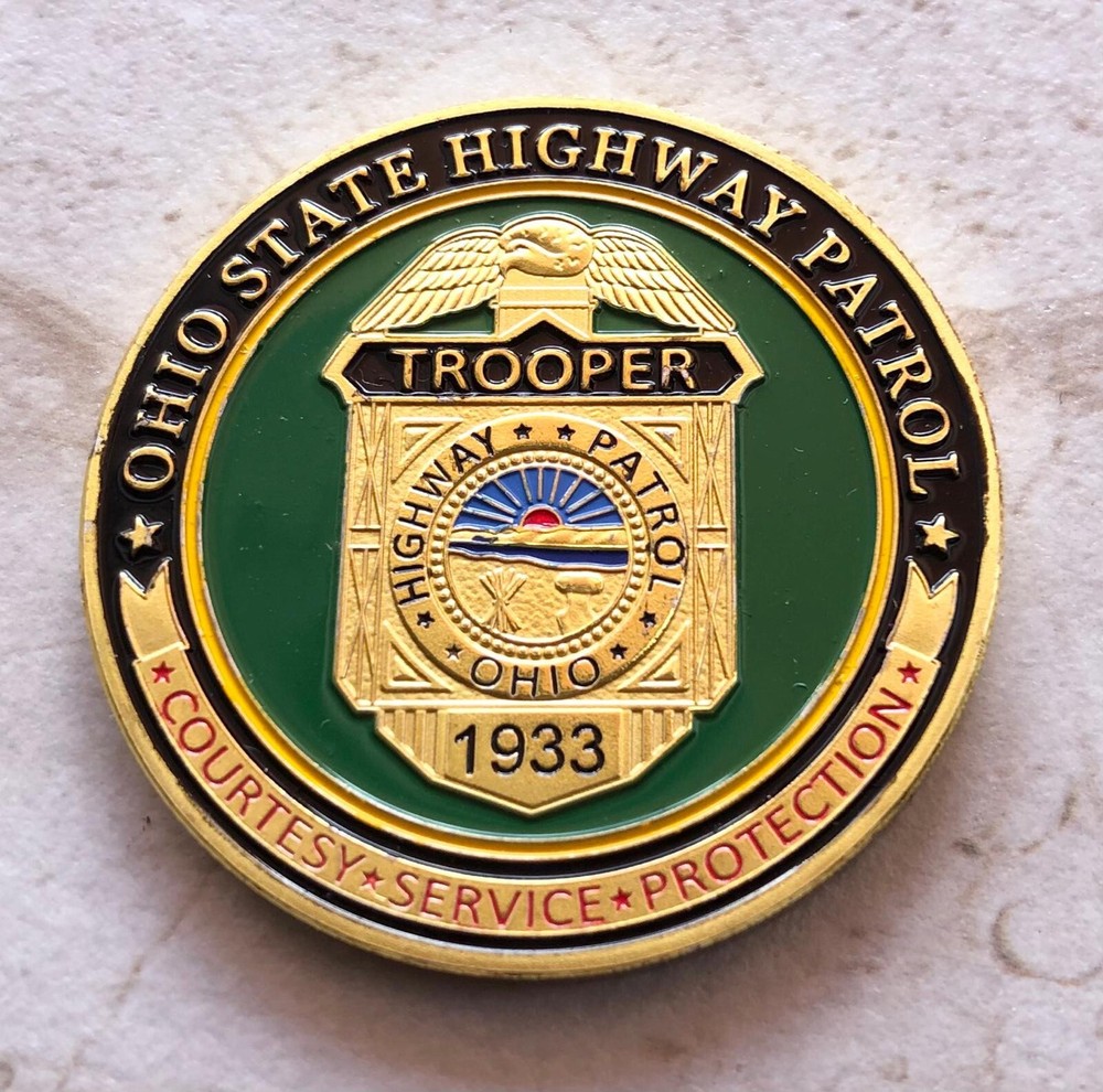 OHIO STATE HIGHWAY PATROL Challenge Coin
