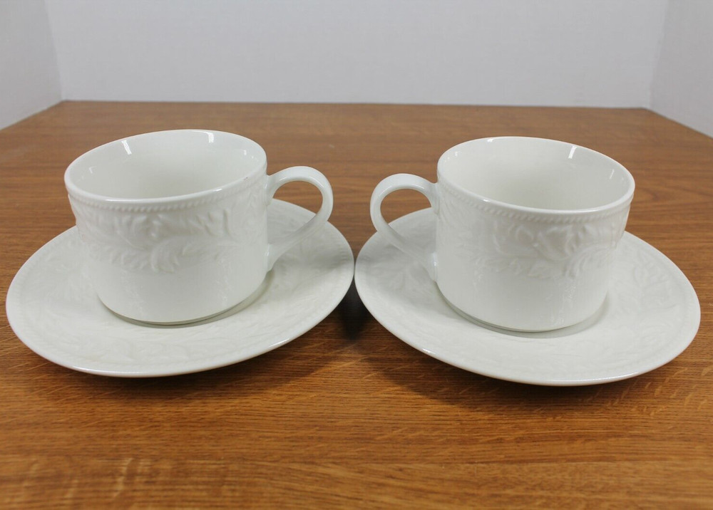 Sango - Garland - Cup & Saucer Sets - TWO - 2 - 8837 - NICE