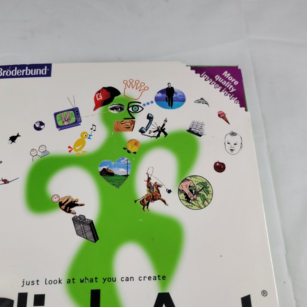 Click Art 40,000 Starter Image Pak Software 4 PC Users Guide Visual Catalog 3CDs