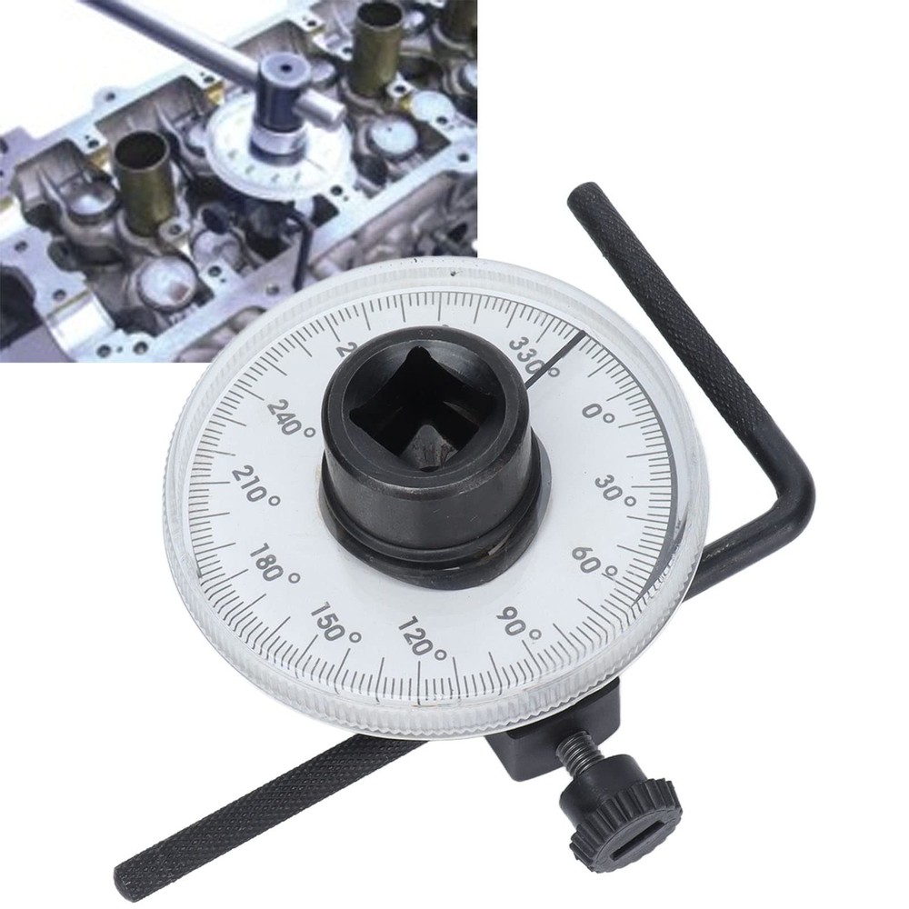 Digital Torque Wrench Angle Gauge Adjustable Drive Meter Setting Tool
