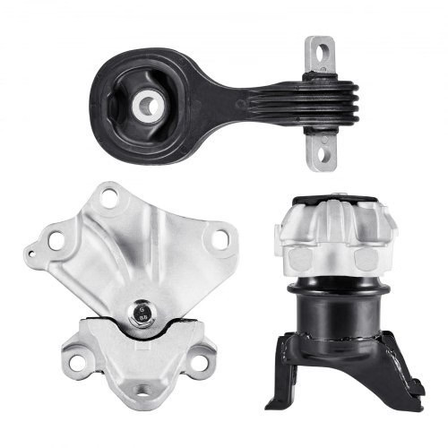 Engine Motor Mount and Transmission Mount Kit Replacement, Set of 3, Compatible