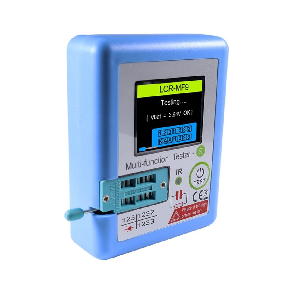 -MF9 TFT LCD Display Multi-Meter Transistor Tester Diode Triode Capacitor3212