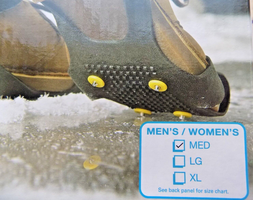 ICE TRACTION SLIP ONS Medium Emerson NEW In BOX