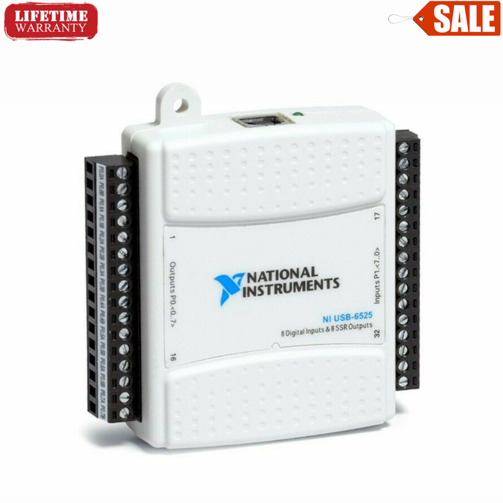 USB-6525 DAQ USB Data Acquisition Card 779640-01 Digital I/O 8 Digital Inputs