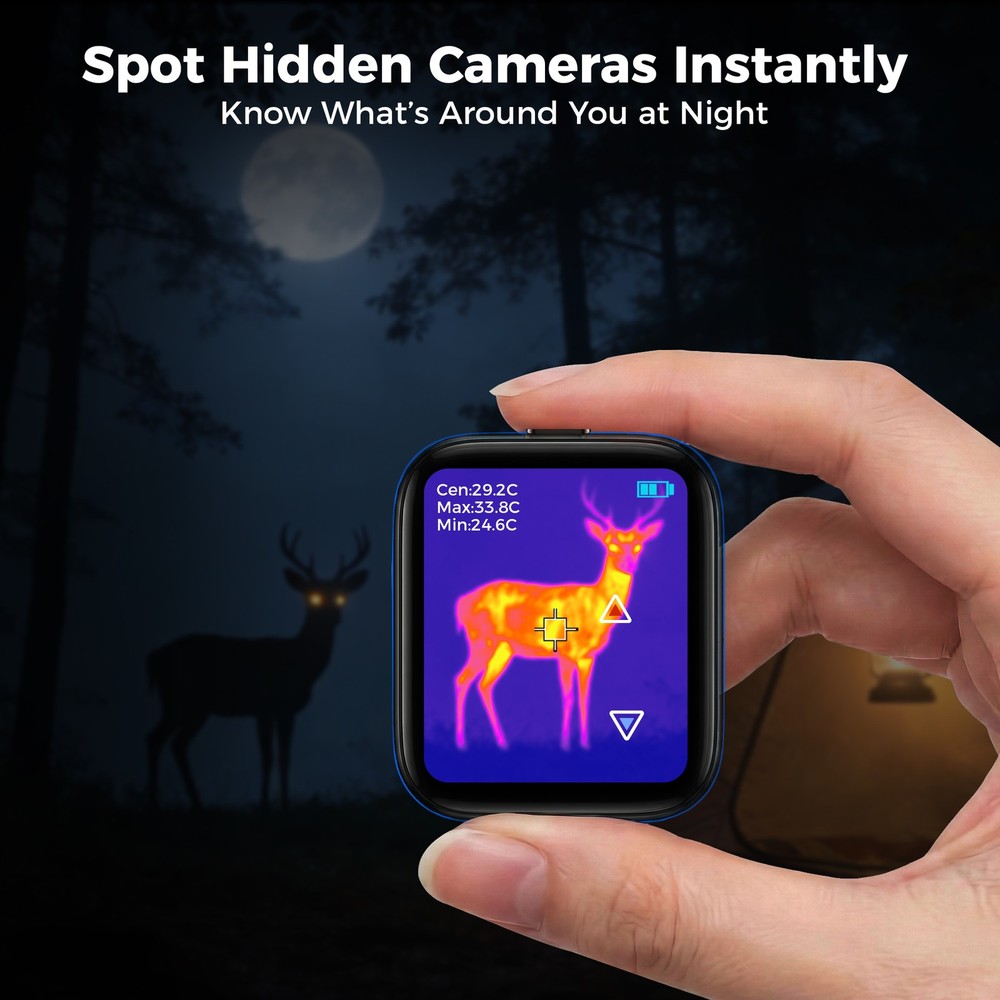 ANXTECH Mini Infrared Thermal Imaging Camera Blue Dual Camera