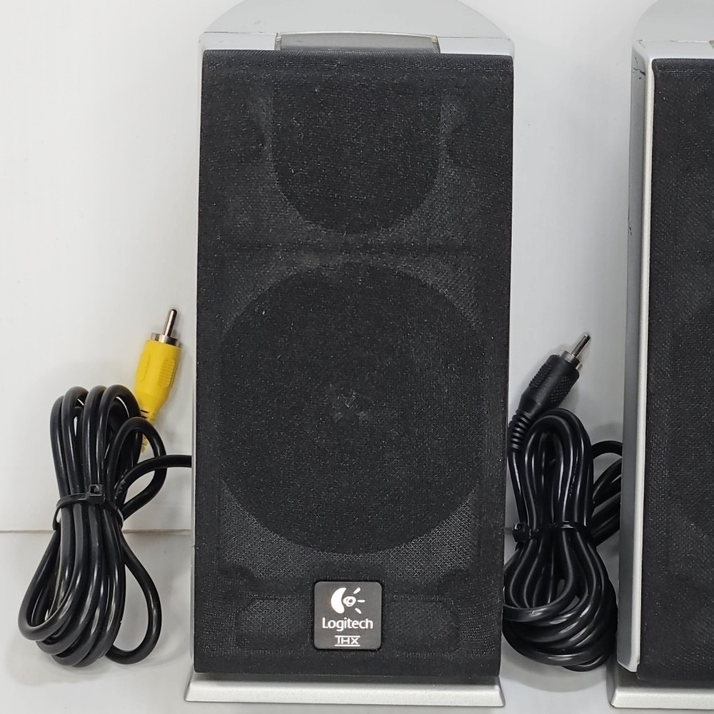 Genuine Logitech Z-2300 THX Computer Speakers Left & Right Pair