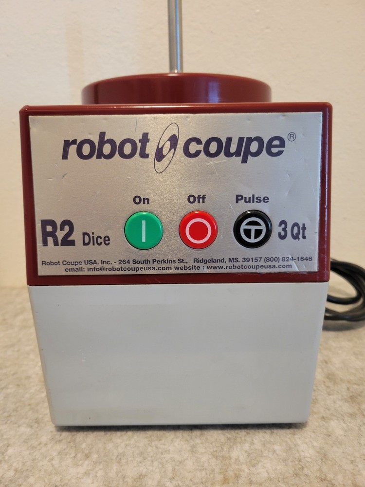 Used Robot Coupe R 2 DICE Food Processor Power Base