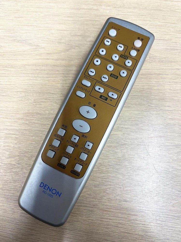 DENON AV amplifier remote control RC-1025