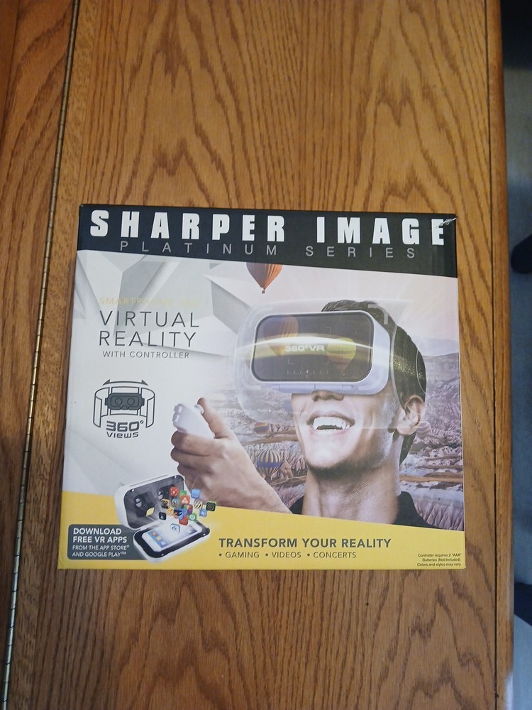 Sharper Image Platinum Series Virtual Reality Smartphone Headset