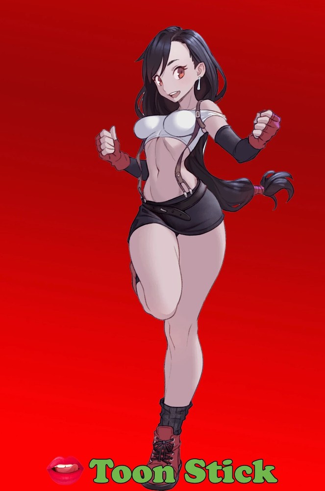 Tifa is bound #005 Waifu Glossy Sticker