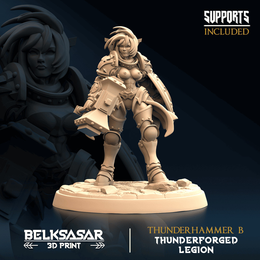 THUNDERFORGED LEGION THUNDERHAMMERS (NSFW) (6U)