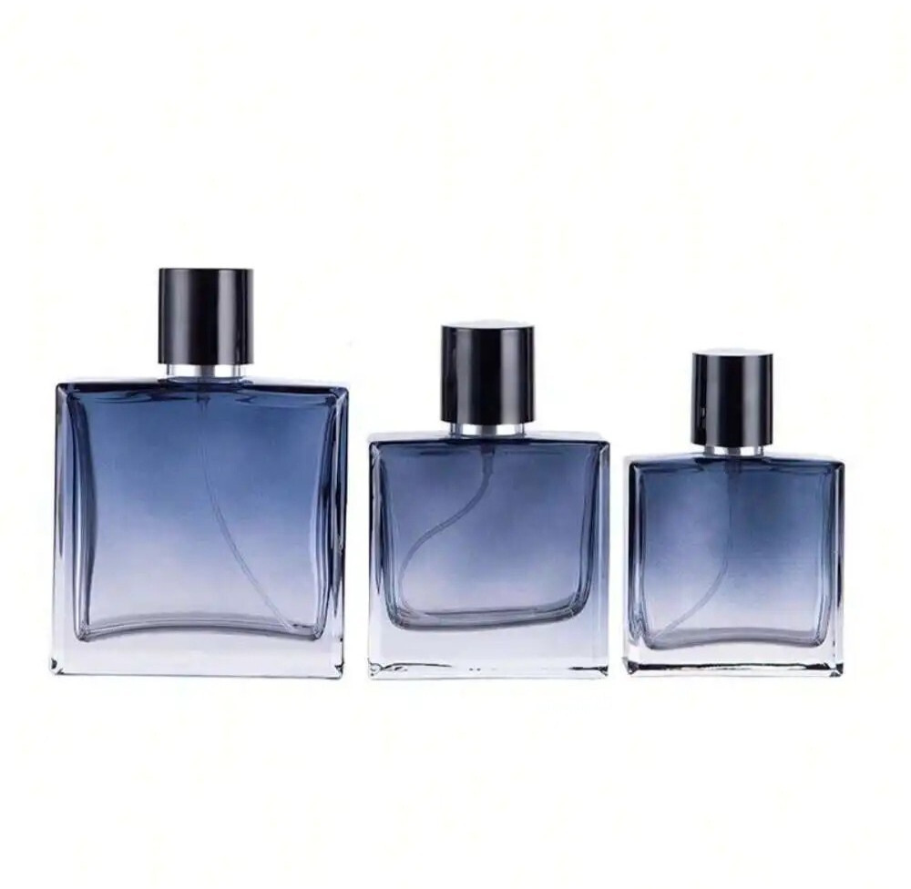 Empty Refillable Travel Glass Perfume Bottle With Spray Atomizer US