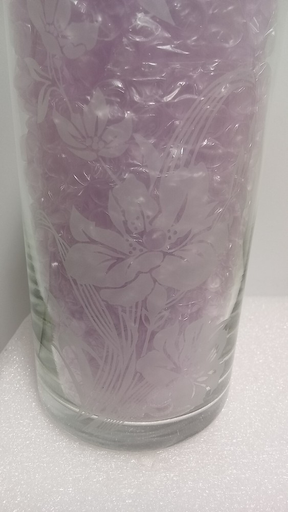 HANDCUT COVERED GLASS JAR