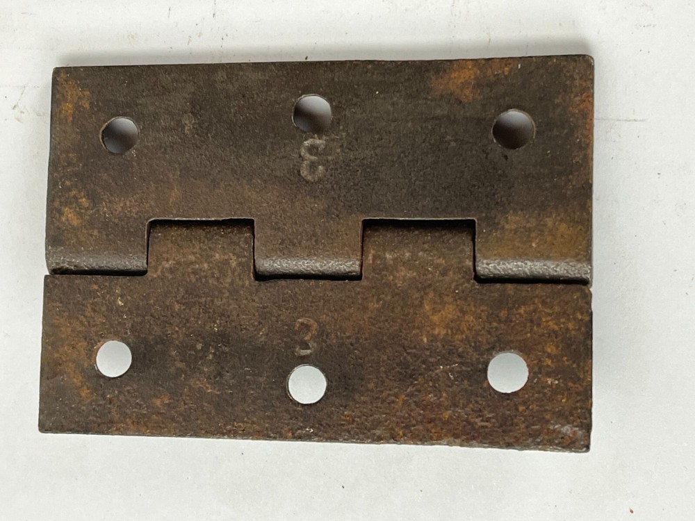 Set 2 Black Door window Shutter Hinges Right Left 2 x 3"