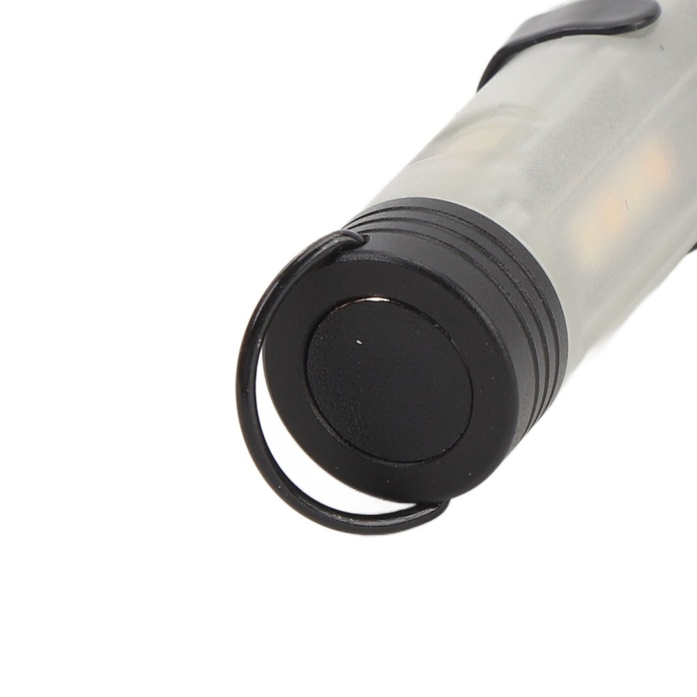 Compact LED Flashlight USB Rechargeable Pocket Flashlight with Clip and Magnet