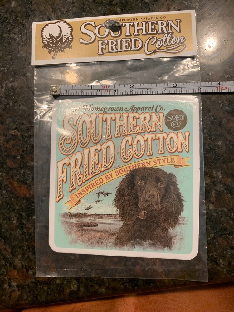 Southern Fried Cotton SoFri Co Decal Sticker Bumper