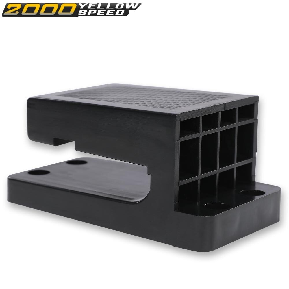 Wall Mount Rack Floating Display Hanger Safe Storage Black USA 