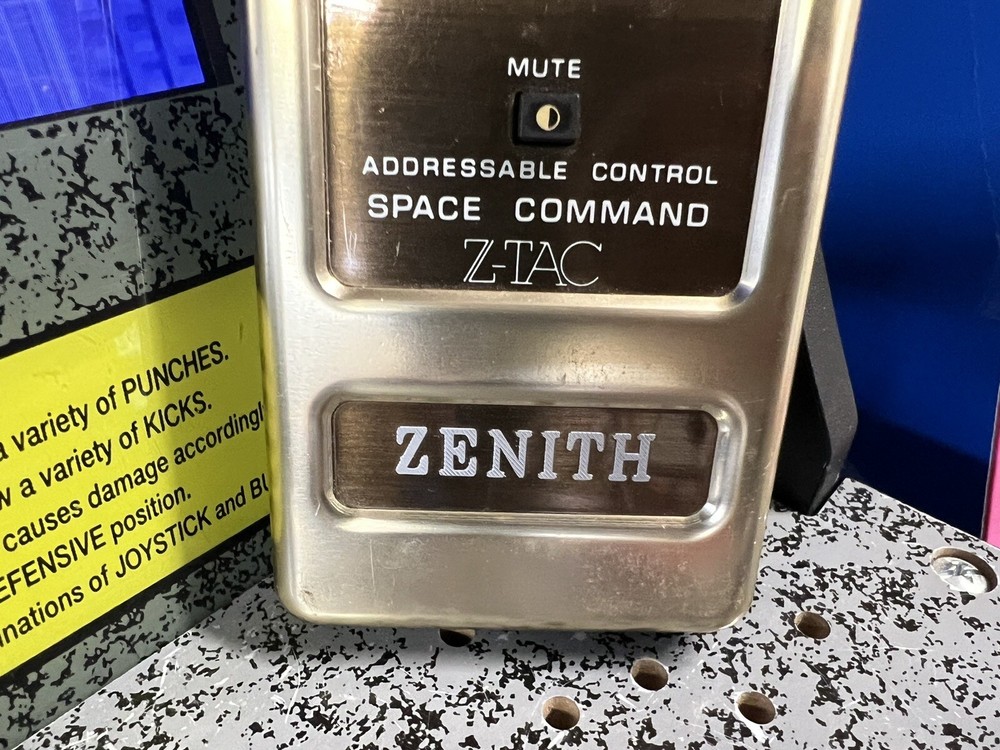 Vintage Zenith Space Command Z-TAC Remote Control 9 Volt Battery UNTESTED