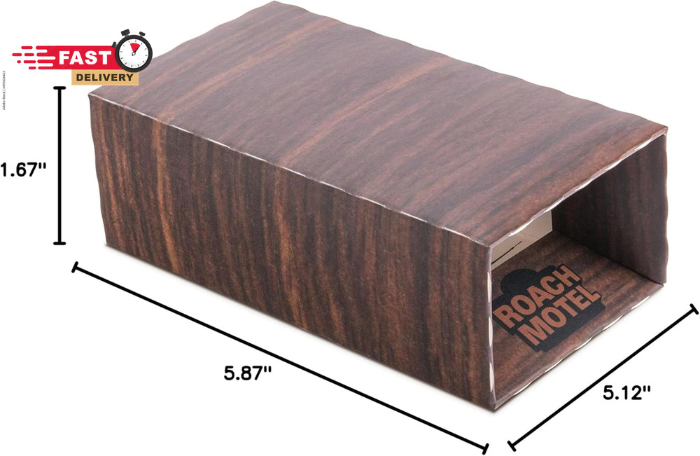 Black Flag Roach Motel Traps, 2-Count, 1-Pack