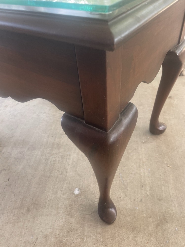 Mid Century Solid Cherry End Table