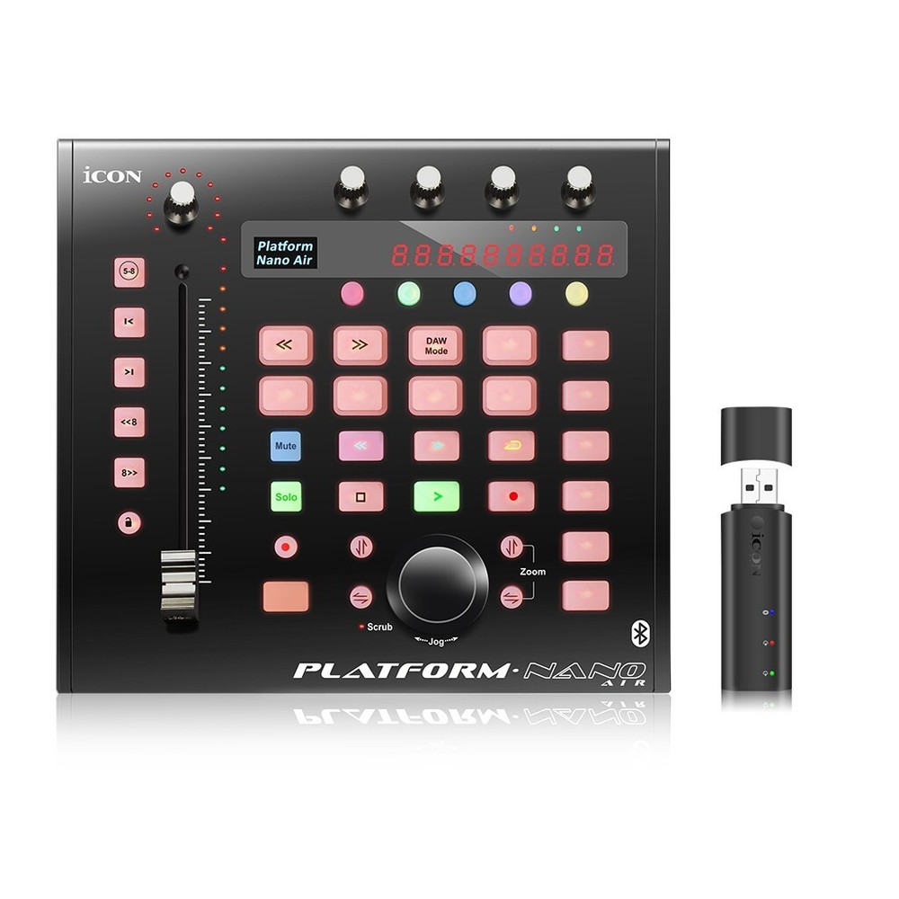 Icon Pro Audio Platform Nano Air - Wireless Battery Powered MIDI Control Surface