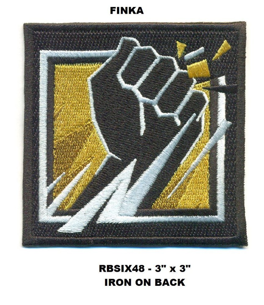 RAINBOW SIX OPERATOR PATCH -FINKA - RBSIX48