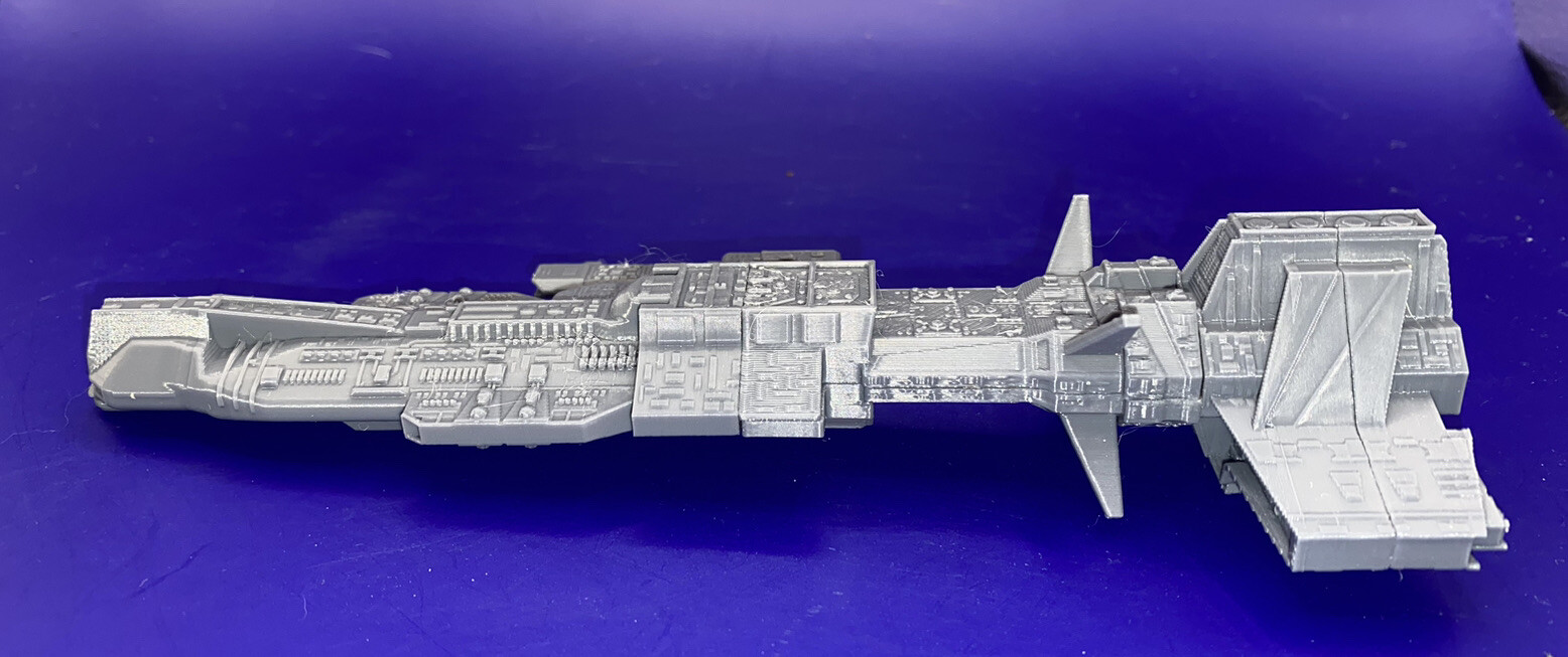 Stargate Atlantis Compatible - Ancients Aurora Class Battleship, Lantean (18cm)