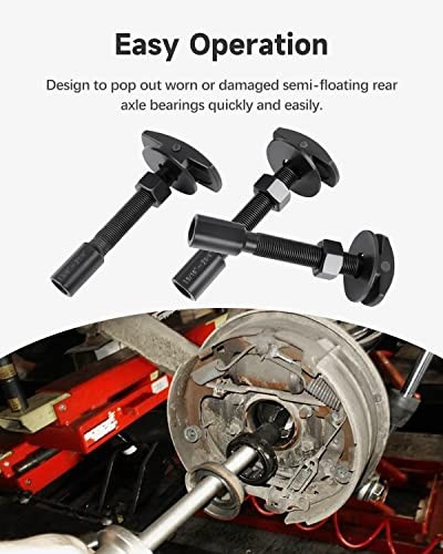 3Pcs Rear Axle Bearing Puller Tools Kit, Rear Axle Bearing Puller Extractor
