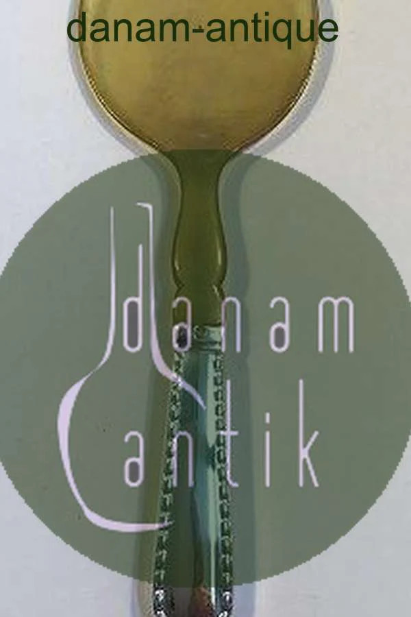 Georg Jensen Silver Rope Server with horn No 159